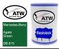 Preview: Mercedes-Benz, Agate Green, DB-815: 500ml Lackdose, von ATW Autoteile West.